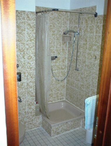 Die alte Dusche