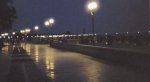 Die Promenade bei Nacht